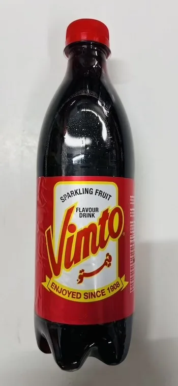 Vimto mit Pfand