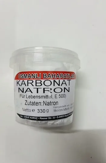 Osmanli Bahatlari Natron für Lebensmittel