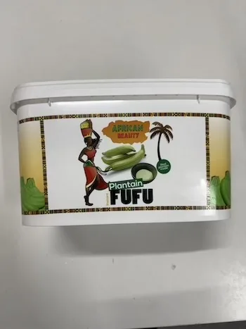 African Beauty Plantain Fufu