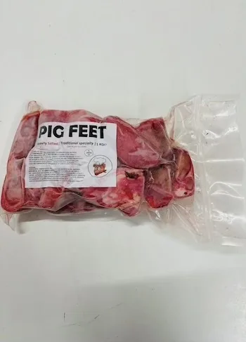 Pig feet / Schweinefüße verpackt