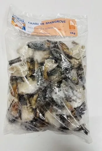 Krabben/ Crabs verpackt