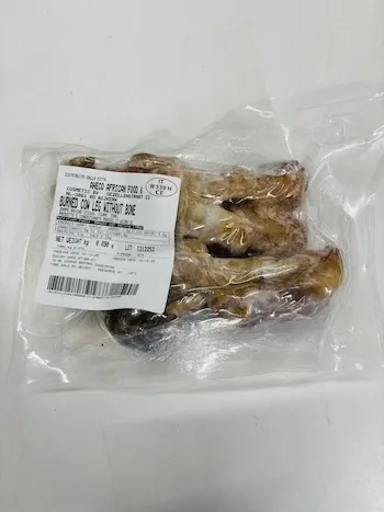 Burned Cow Leg Witout Bone