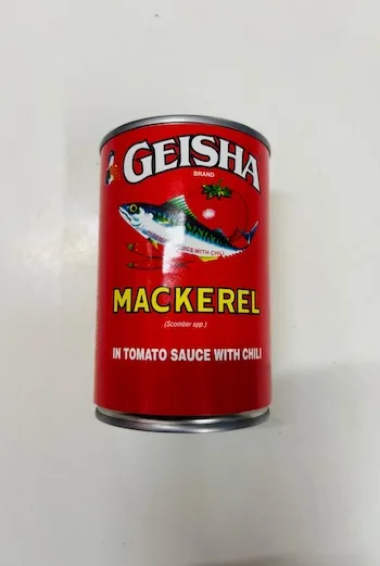 Geisha Mackerel Tomato with Chili
