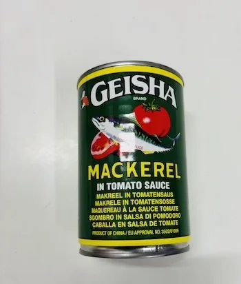 Geisha Mackerel Tomato with Sauce